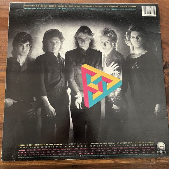 Illusion Self Titled Vinyl LP 1985 Geffen Records GHS 24067 Promo - Picture 7 of 7